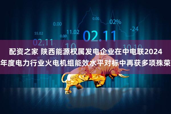 配资之家 陕西能源权属发电企业在中电联2024年度电力行业火电机组能效水平对标中再获多项殊荣