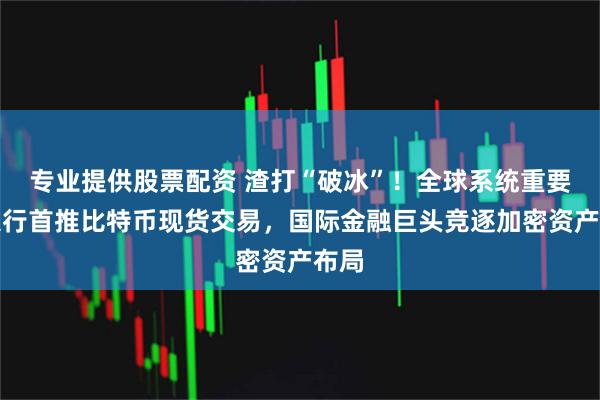 专业提供股票配资 渣打“破冰”！全球系统重要性银行首推比特币现货交易，国际金融巨头竞逐加密资产布局
